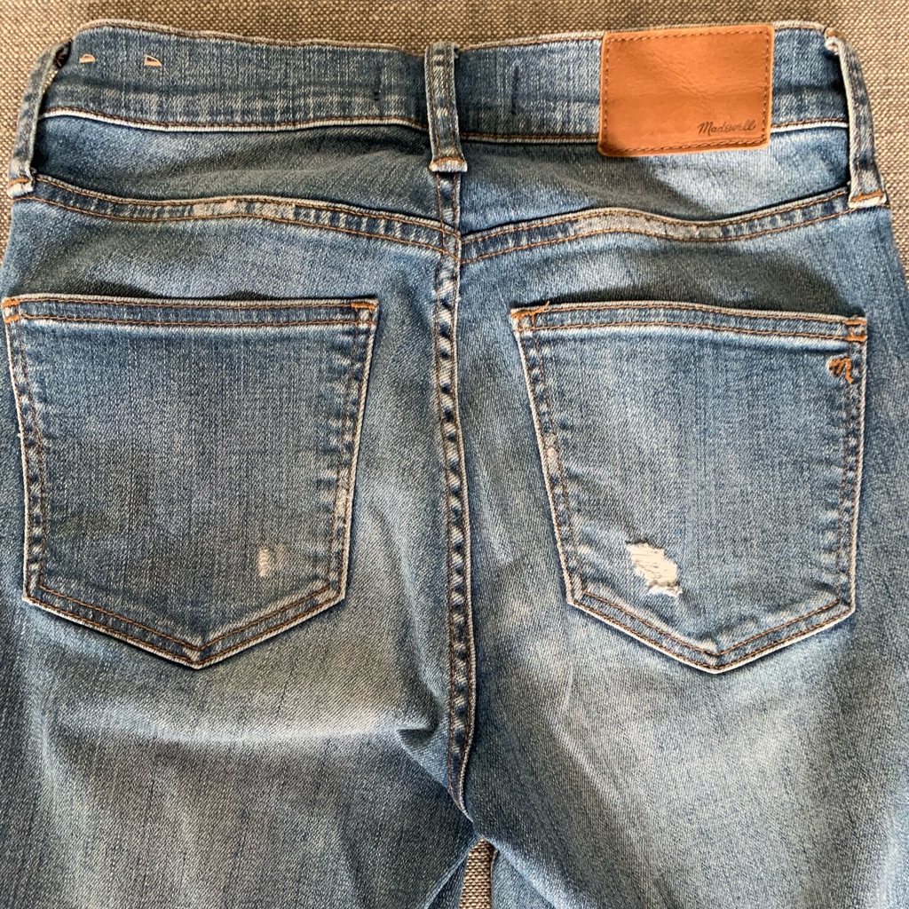 Madewell 9” High Rise Skinny